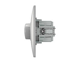 Диммер вимикач 600w VIDEX BINERA срібний шовк VF-BNDM600-SS, фото 2