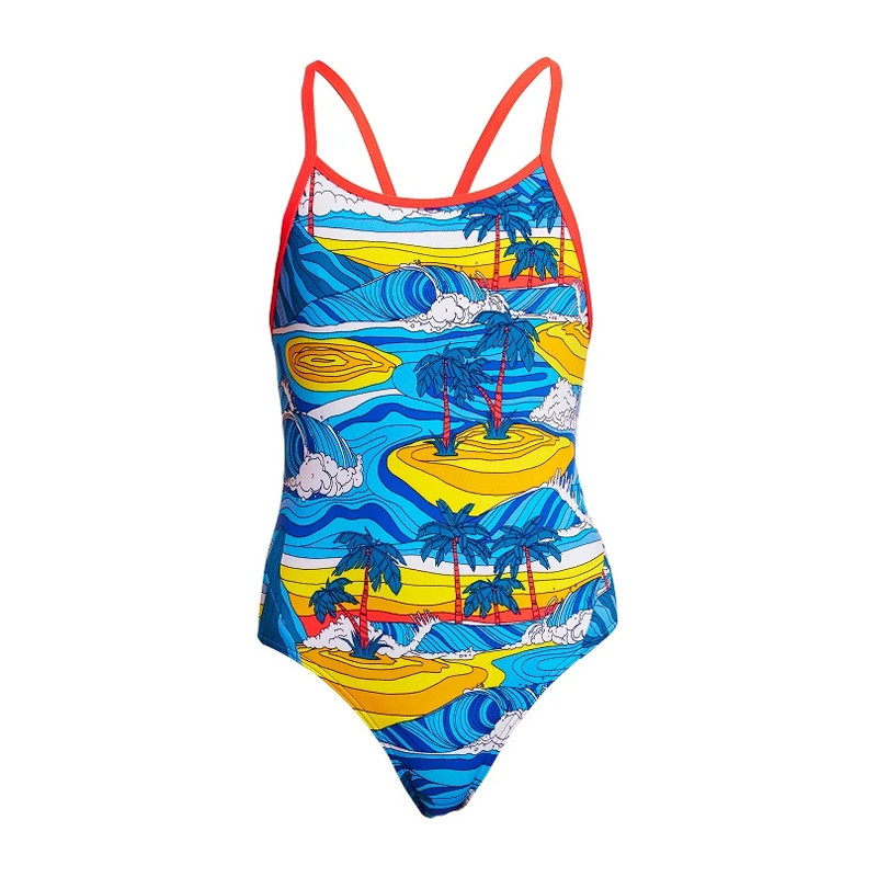 Распродажа! Размер 14. Купальник для девочек сдельный Funkita Beach Bum FKS033G 14