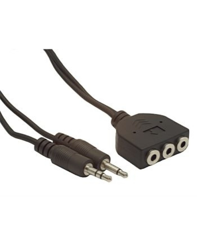Кабель Audio 3.5 мм-3.5 мм Cablexpert 1m Black (CC-MIC-1)
