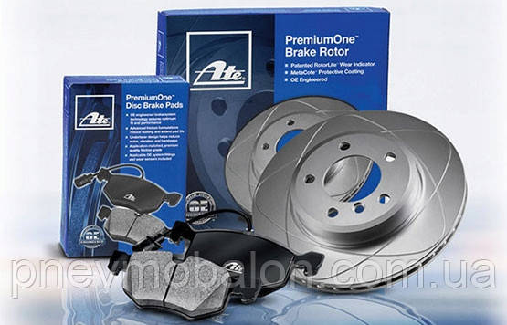 Гальмівні диски ATE для Audi A3/A4/A5/A6/A7/A8/Q3/Q5/Q7/Q8 в наявності