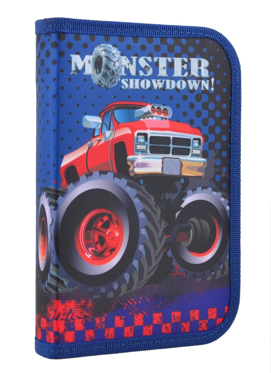 Пенал "Smart" Monster showdown одинар. з 1клап.,б/н №531716 20,5х13х3.6см(40), фото 1
