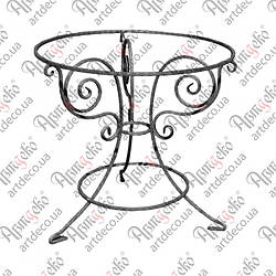 Стіл круглий кований D-860х810 Арт. 68.006