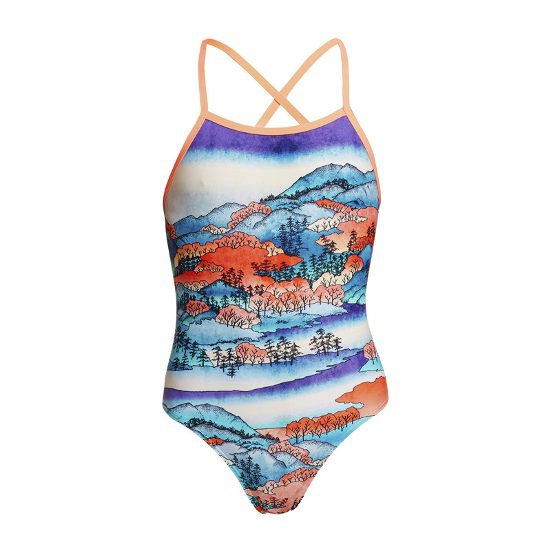 Розпродаж! Розмір 10. Купальник для дівчаток суцільний Funkita Misty Mountain FS38G