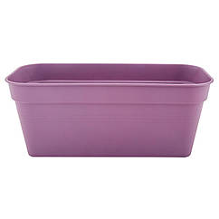 Вазон балконний Глорія 50х18 см 9 л фіолетовий Алеана