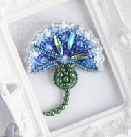 Набір для створення броші Б-016 Волошка Тела Артіс