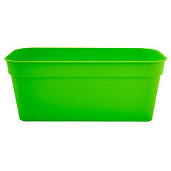 Вазон балконний Глорія 60х18 см 12 л оливковий Алеана