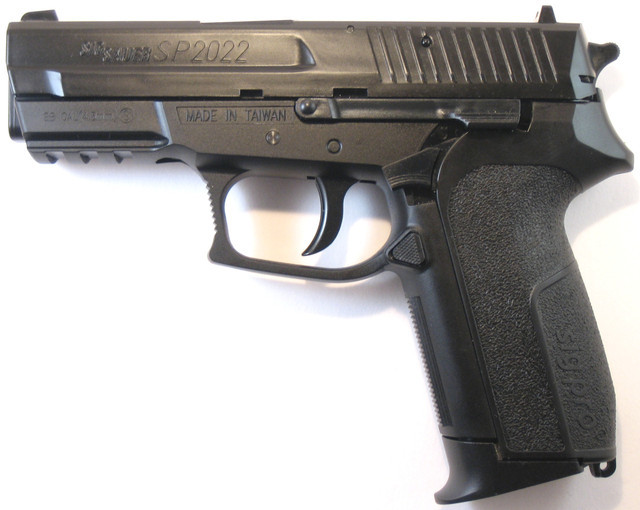 Пістолет KWC KM47DHN Sig Sauer 2022 (в металі)