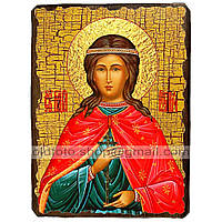 Икона Иулия (Юлия) Карфагенская (Корсиканская) Мученица ,икона на дереве 130х170 мм