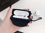 Чохол для навушників AirPods Pro бульдог чорний, фото 4