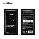 Смужка-пластир Lanbena Deep Cleansing Nose Strips для носа від чорних цяток з бамбуковим вугіллям (1 штука), фото 4