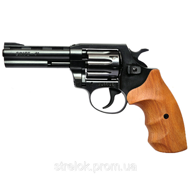 Револьвер Флобера Snipe 4" (рукоять бук), фото 1