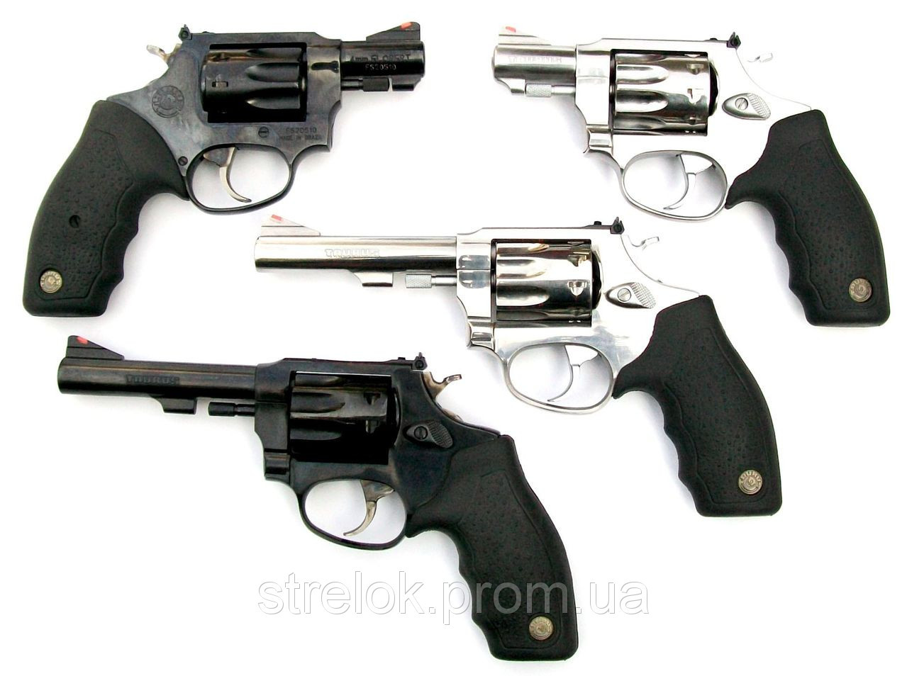 Револьвер Флобера Taurus 4" Black, фото 1