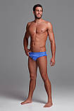 Плавки чоловічі хлоростійкі Funky Trunks Blue Riband FT35M. Розмір:S, фото 4