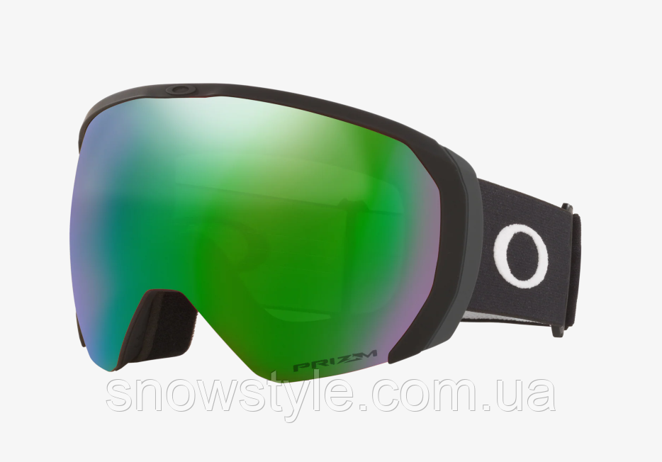 Гірськолижна маска Oakley Flight Path L (XL) Matte Black Лінза Prizm Jade Iridium