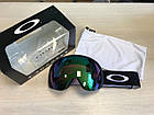 Гірськолижна маска Oakley Flight Path L (XL) Matte Black Лінза Prizm Jade Iridium, фото 4