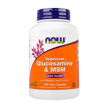 Vegetarian Glucosamine & MSM (120 veg caps)
