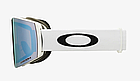 Гірськолижна маска Oakley Fall Line M (XM) Matte White лінза Prizm Sapphire Iridium, фото 2