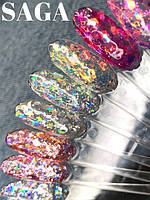 Гель для дизайну Saga Galaxy Glitter