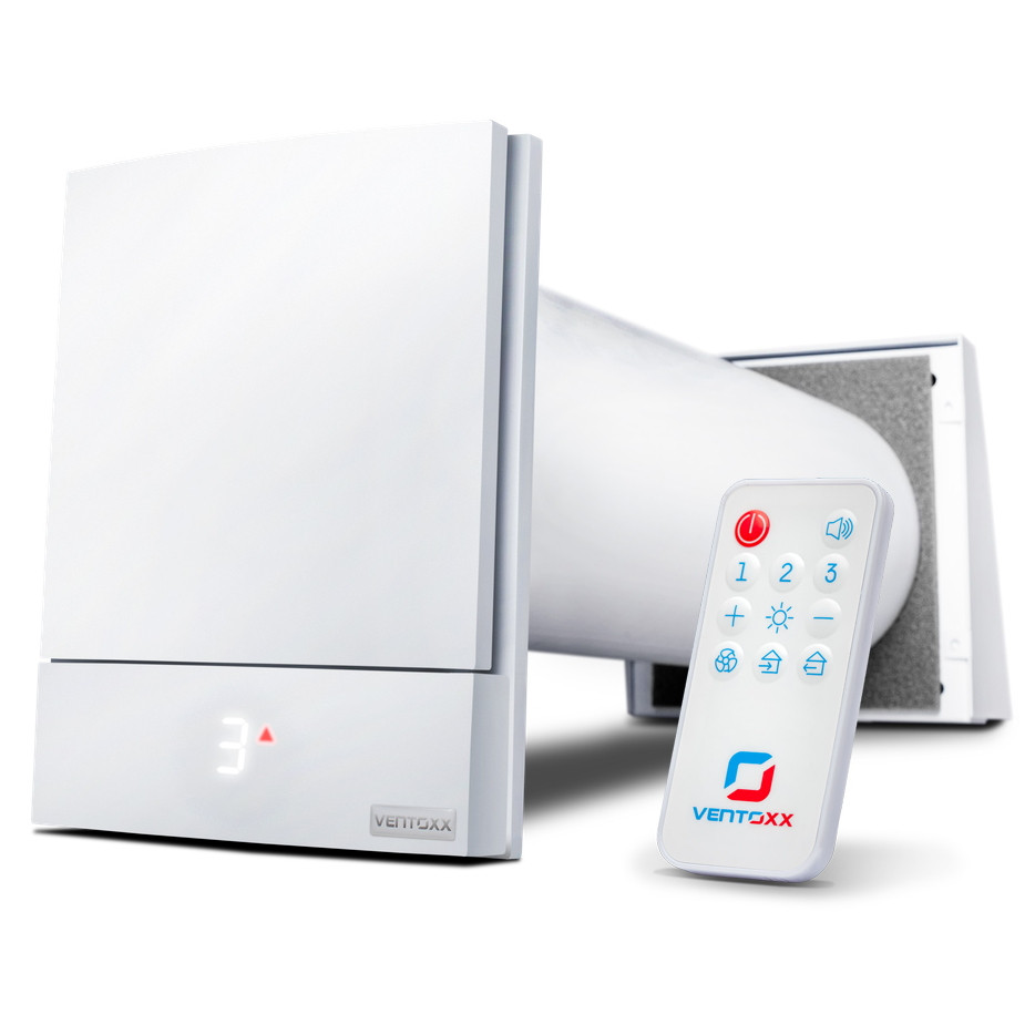 Ventoxx Harmony (під управління Twist) і пластиковою решіткою, повітропровід 0,75 м, фото 1