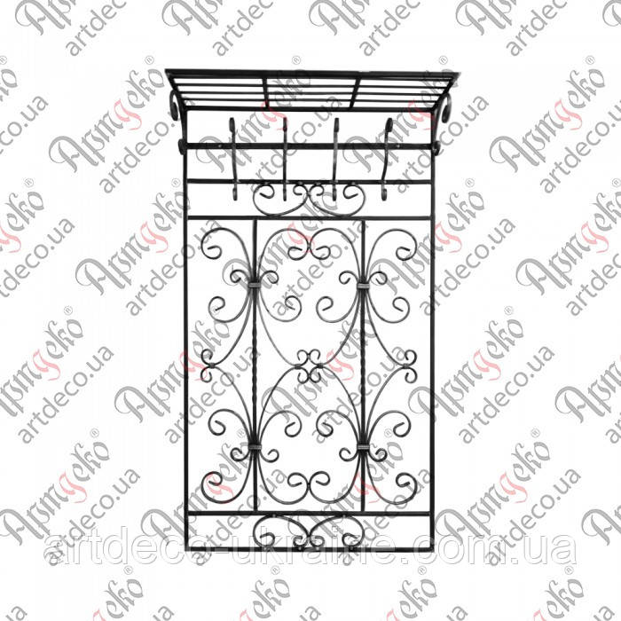 Вішалка настінна на 4 гачка 1450х815  Арт. 68.040, фото 1