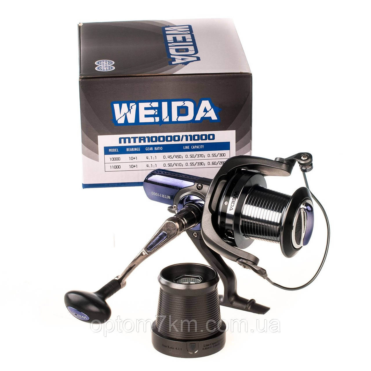 Котушка Weida MTR-11000 10+1bb