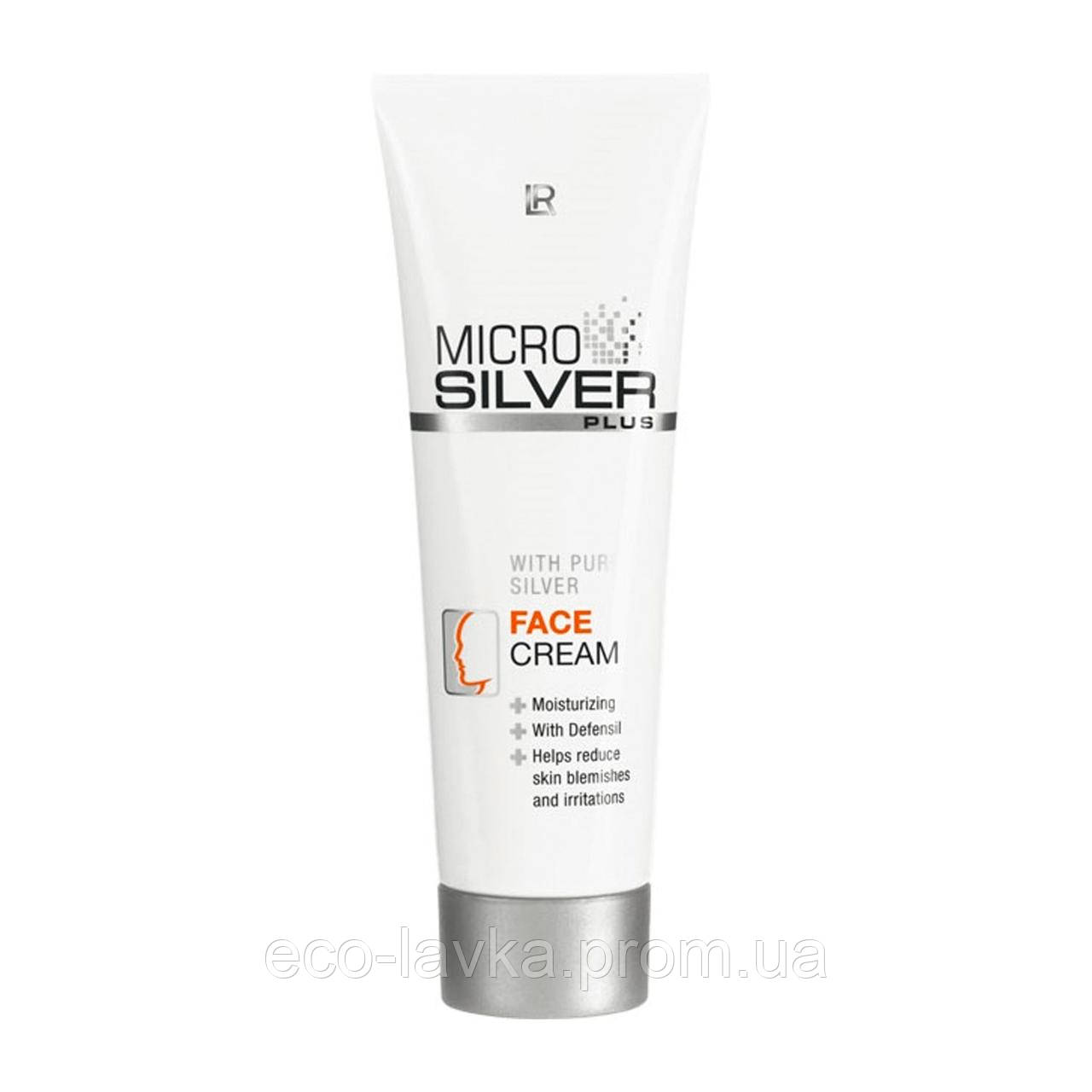 АНТИБАКТЕРІАЛЬНИЙ КРЕМ ДЛЯ ОБЛИЧЧЯ MICROSILVER LR