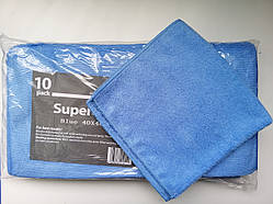 Серветка з мікрофібри, блакитна, 40х40 см, Q-REFINISH 60-200