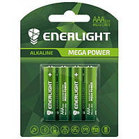 Батерейка EnerLight Mega power AAA-LR03 (минипальчик)