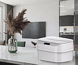 Відро для сміття з сенсорним датчиком складне 8 л сміттєвий кошик з автоматичним відкриттям ZSW-L11, фото 8