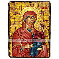 Икона Анна с Младенцем Марией Святая ,икона на дереве 210х280 мм