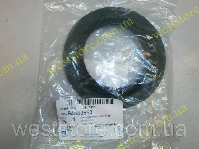 Гумка,проставка ізолятор пружини передньої Ланос Сенс Lanos Sens Nubira Lacetti GM 94580660, фото 1