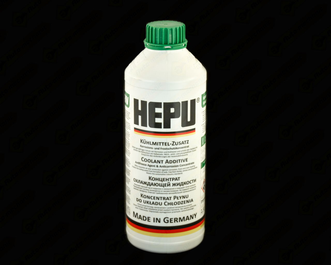 Антифриз (концентрат) (1.5 Liter) - HEPU (зелений)