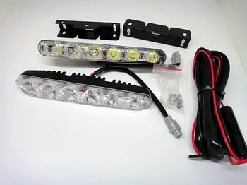 Протитуманні фари LED DRL-6-Y-W