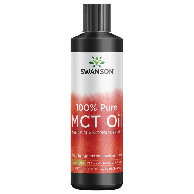 Масло МСТ, Swanson, Pure MCT Oil, 946 мл