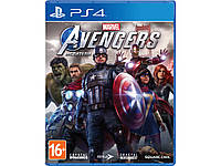 Игровой диск PS4 Sony Marvel Avengers как новый