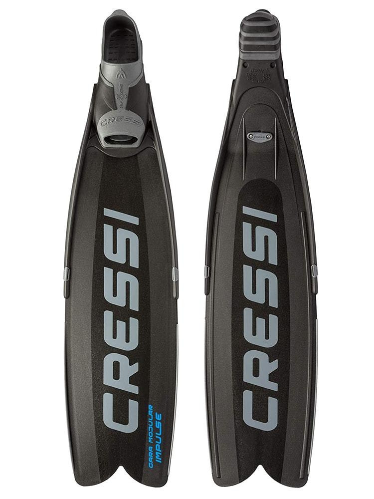 Ласти Cressi Sub Gara Modular Impulse Black для фрідайвінгу