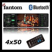 Магнітола 1din з екраном Fantom FP-4060 Black/Green