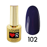 Гель лак для ногтей Lover 9 мл № 102