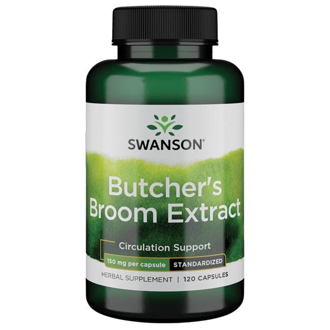 Іглиця шипувата, Swanson, butcher's Broom, 150 мг, 120 капсул