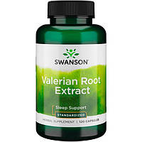 Корень Валерианы , Swanson, Valerian Root, 200 мг, 120 капсул