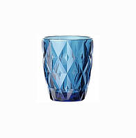 Набор стаканов из цветного стекла "Синий" 240мл 6шт Helios 6460