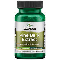 Екстракт соснової кори, Swanson, Pine Bark Extract, 50 мг, 100 капсул