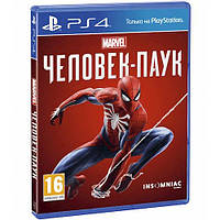 Игровой диск PS4 Marvel Spider Man в идеальном состоянии