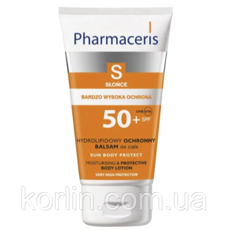 Pharmaceris S Sun Body Protect Гідроліпідний Солнзахисний Лосьйон SPF50+ 150 мл Польща Доставка з ЄС