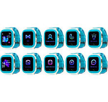 Smart Watch AmiGo GO004 Splashproof Camera+Led Blue UA UCRF, фото 3