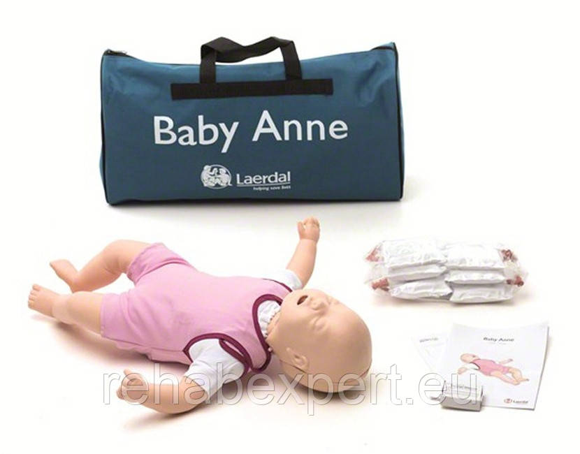 Реалістичний і доступний манекен BLS для педіатрії — Laerdal Little Baby QCPR Manikin 133-01050, фото 1