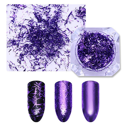 Втирка соломка Galaxy Wow Master Professional №07, фиолетовый, фото 1