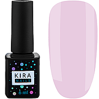 Гель-лак Kira Nails №001, 6 мл полупрозрачный лилово-розовый