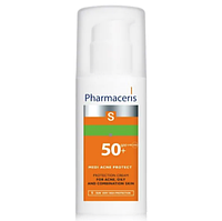Pharmaceris S Medi Acne Protect Солнцезащитный Крем От Прыщей Акне SPF 50+ 50 мл Польша Доставка из ЕС