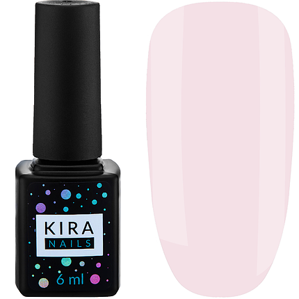 Гель-лак Kira Nails №011, 6 мл ніжний рожевий, фото 2